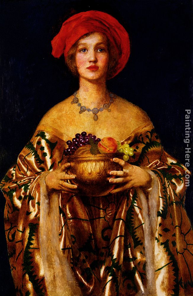 The Golden Bowl painting - Frank Cadogan Cowper The Golden Bowl art painting